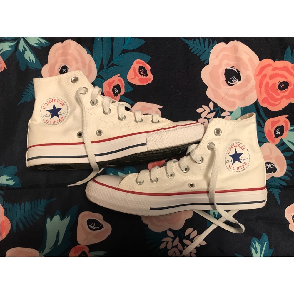 Brand new high top Converse